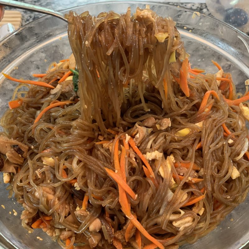 Easy Chicken Japchae